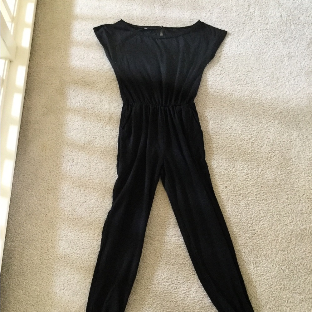 Black jumpsuit
